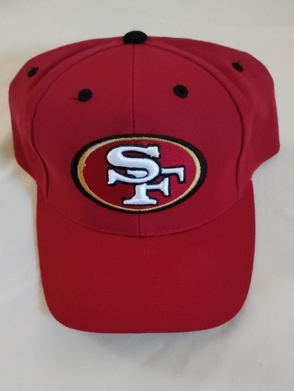 Puma Red Vintage NFL SF 49ers Team Patch Baseball Hat